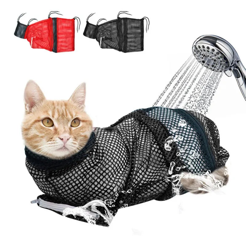 Mesh Pet Bath Bag