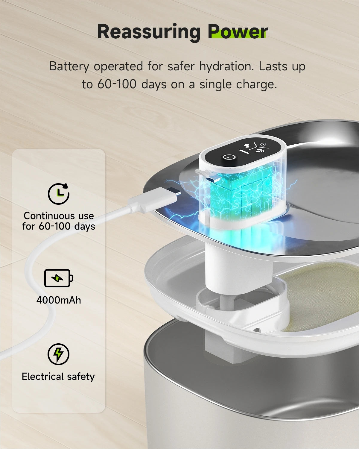 Cat Water Fountain Auto Sensor