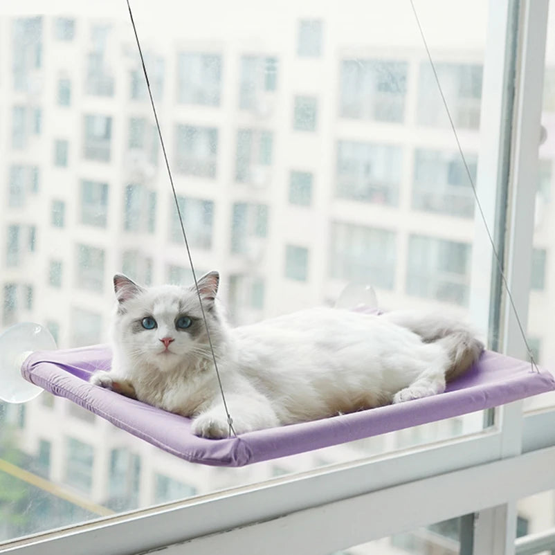 Suspended cat bed