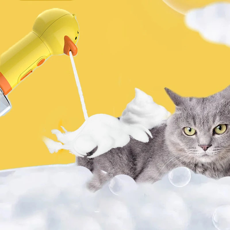 Yellow Duck Pet Cleaning Bathing Electric