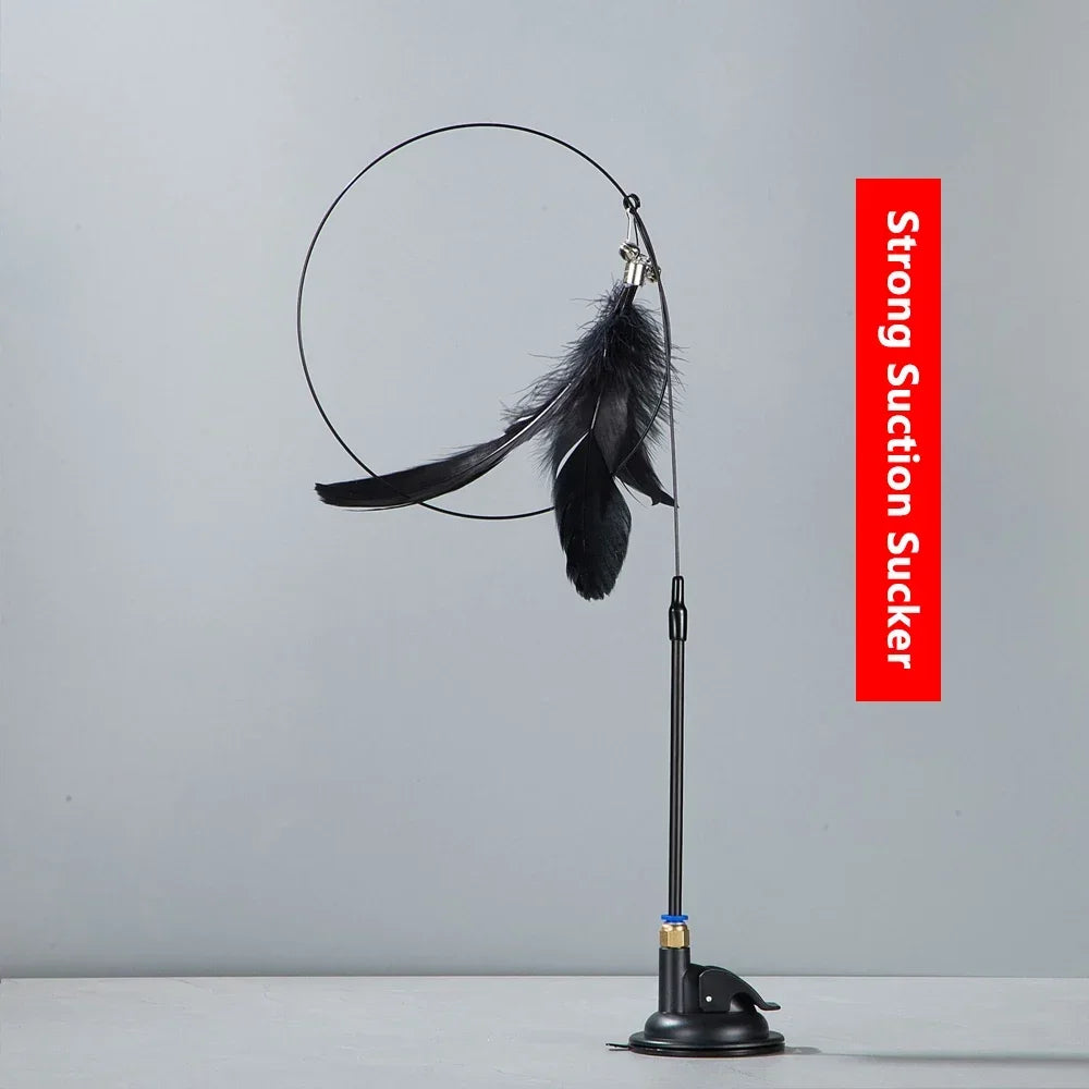 Cat Toy Teaser Stick With Bell