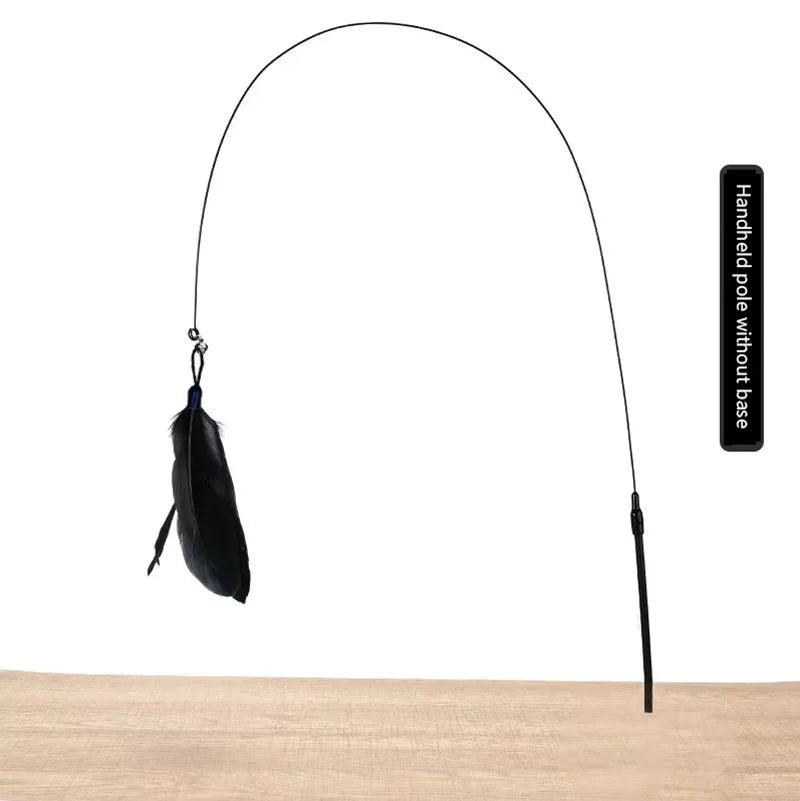 Cat Toy Teaser Stick With Bell