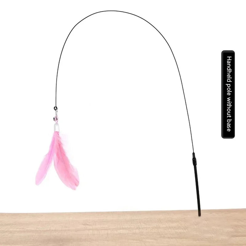 Cat Toy Teaser Stick With Bell