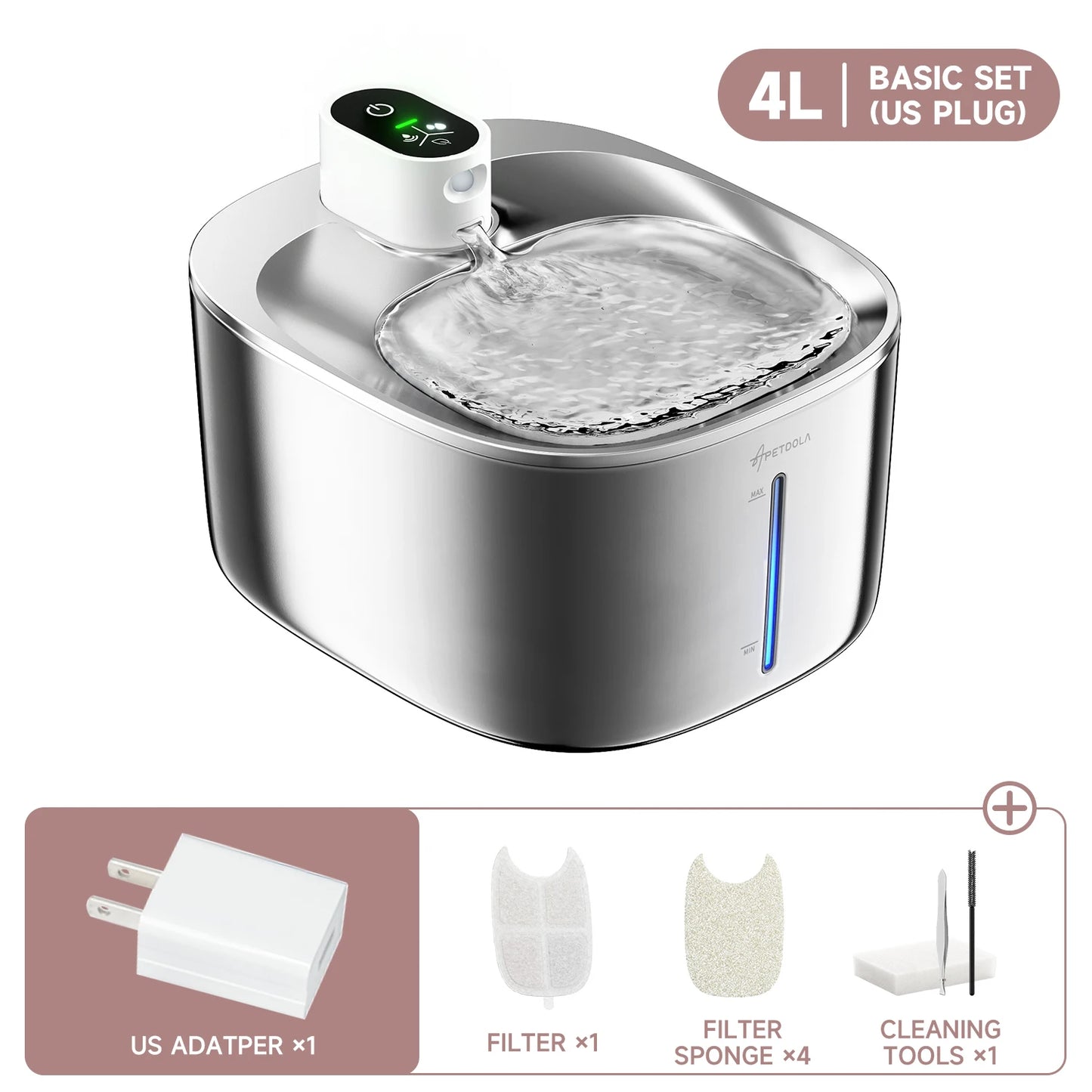 Cat Water Fountain Auto Sensor