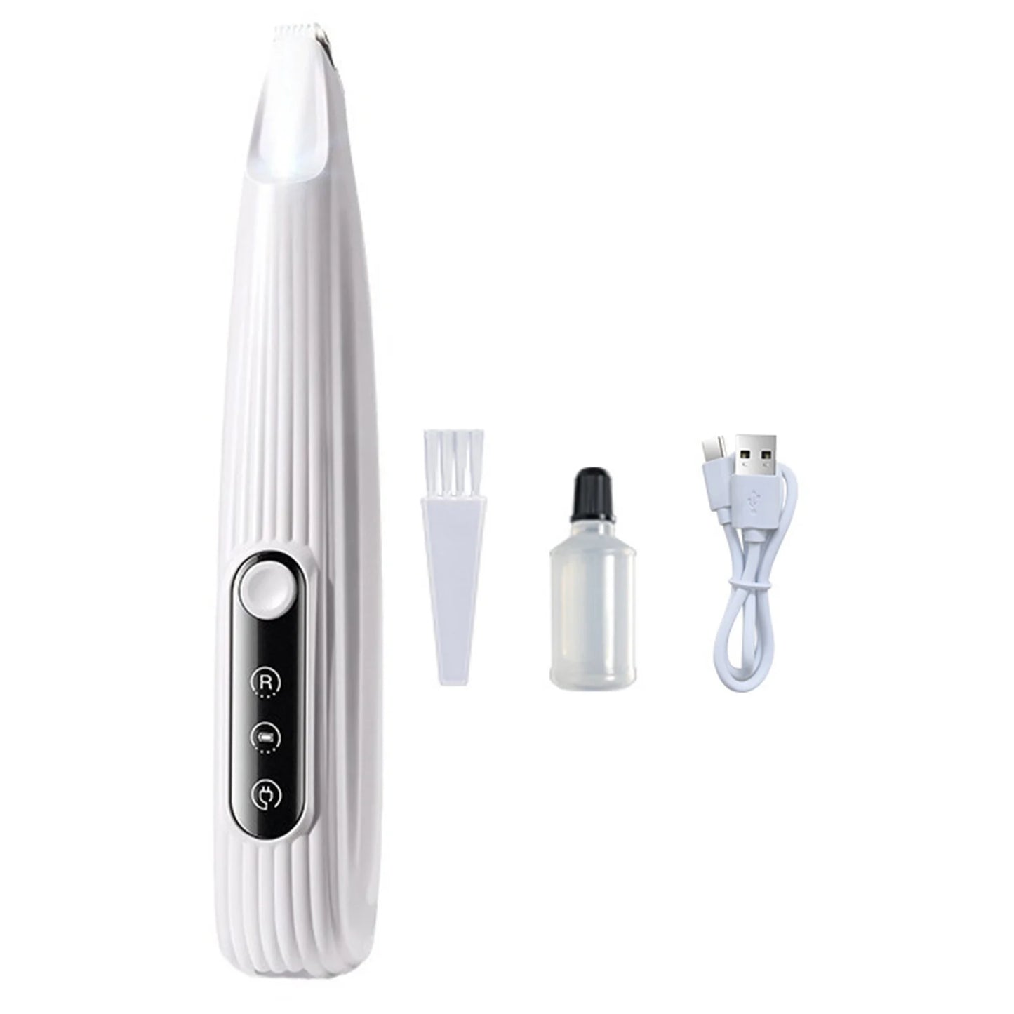 Portable Dog Paw Trimmer with Led Light Rechargeable