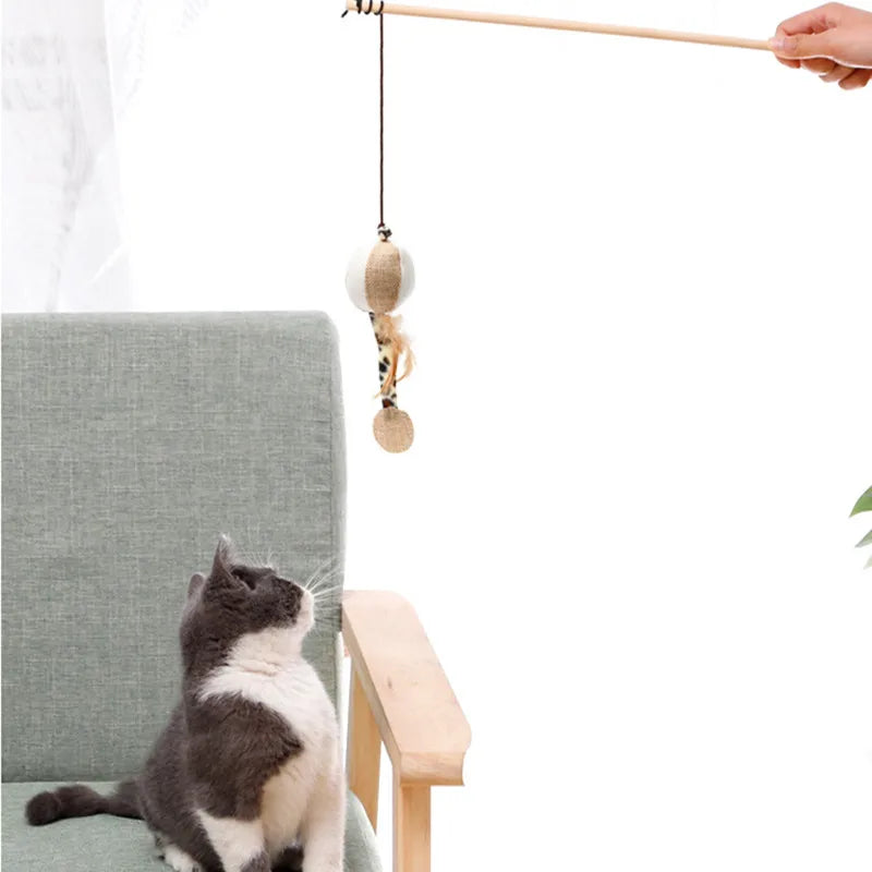 Teaser Feather Toys Kitten