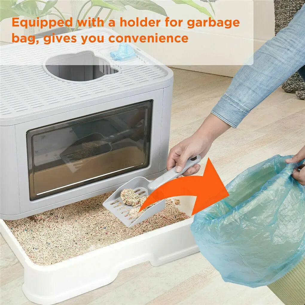 Foldable Cat Litter Box tailored for cats