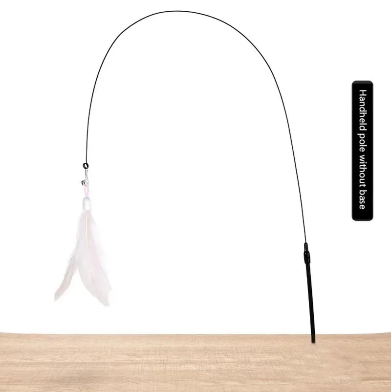Cat Toy Teaser Stick With Bell