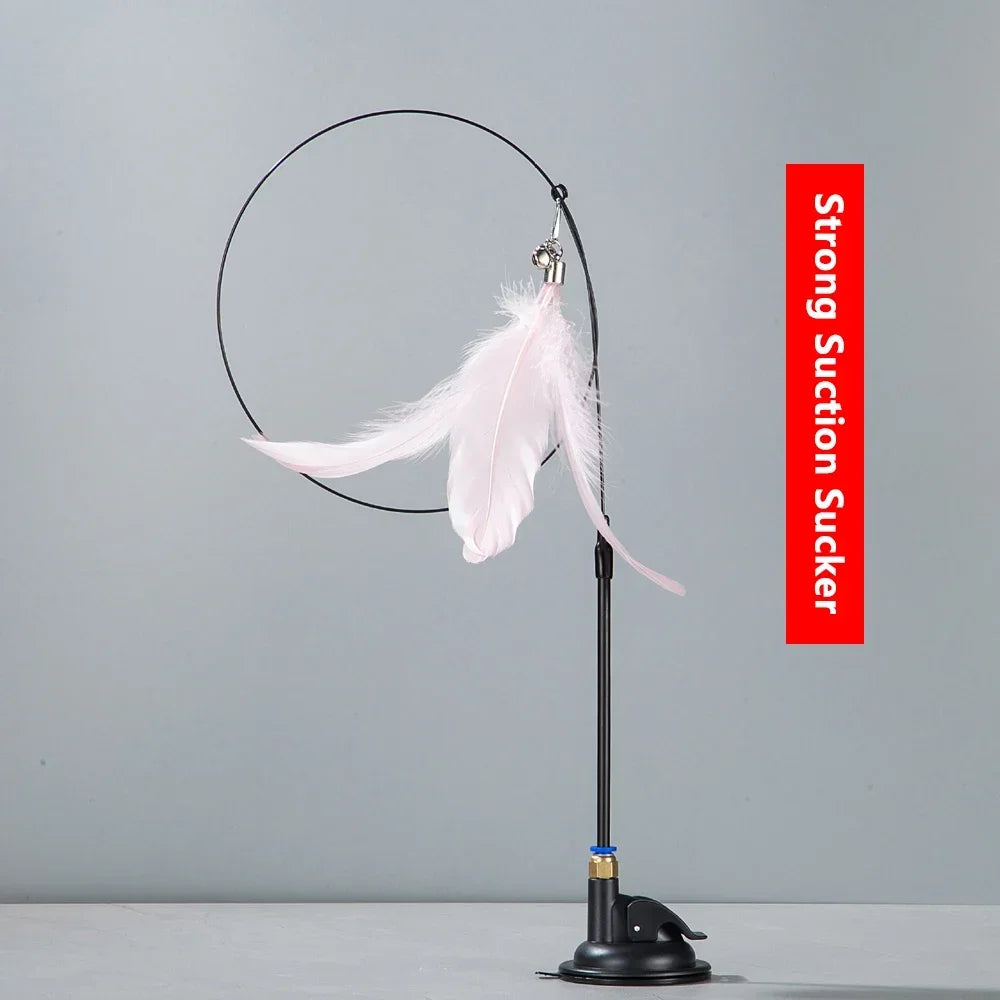 Cat Toy Teaser Stick With Bell