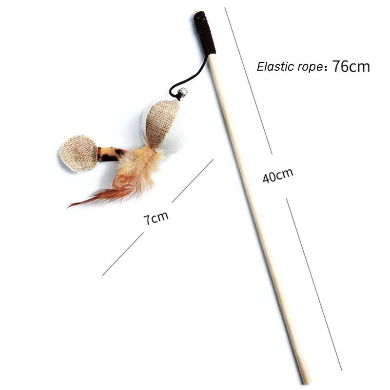 Teaser Feather Toys Kitten