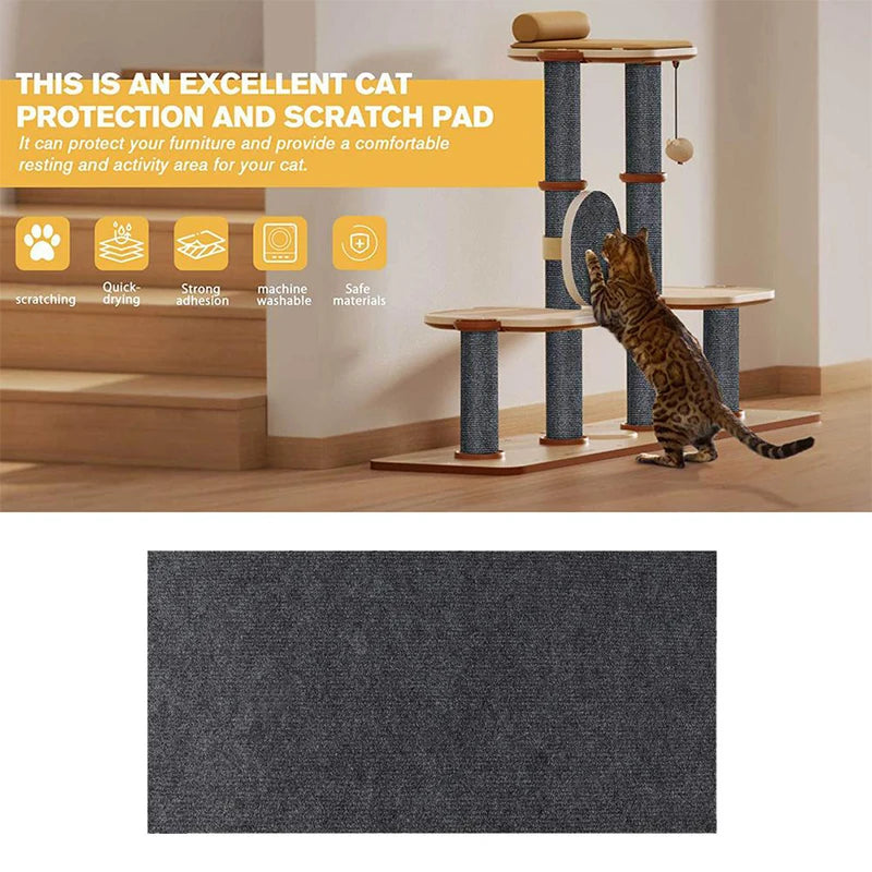 Trimmable Self-Adhesive Cat Scratch