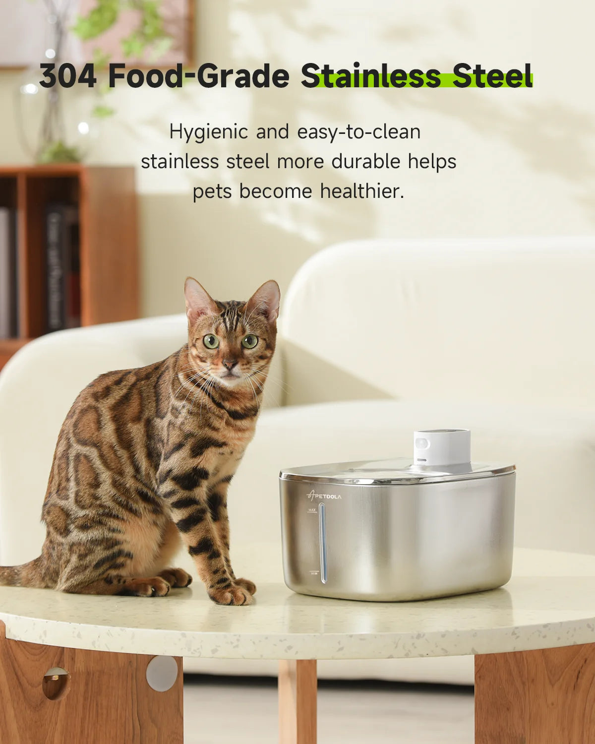 Cat Water Fountain Auto Sensor