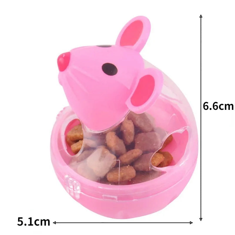 Pet Feeder Cat Toy Mouse
