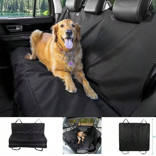 Car Rear Seat Cover Dog