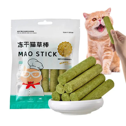 Cat Grass Sticks