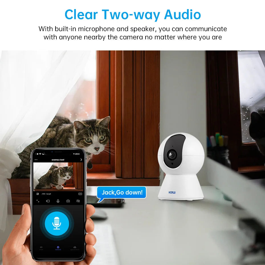 Camera Home Security Dog Cats