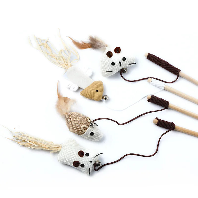 Teaser Feather Toys Kitten