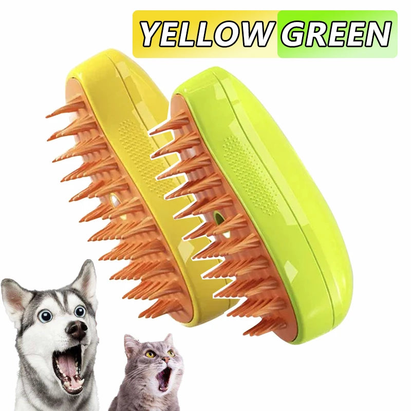 Cat Dog Steamy Brush