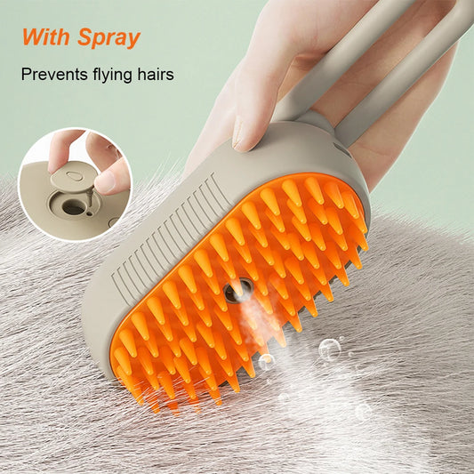 Cat Steam Brush 3 in 1 Electric Spray
