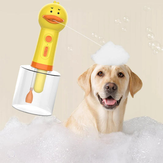 Yellow Duck Pet Cleaning Bathing Electric