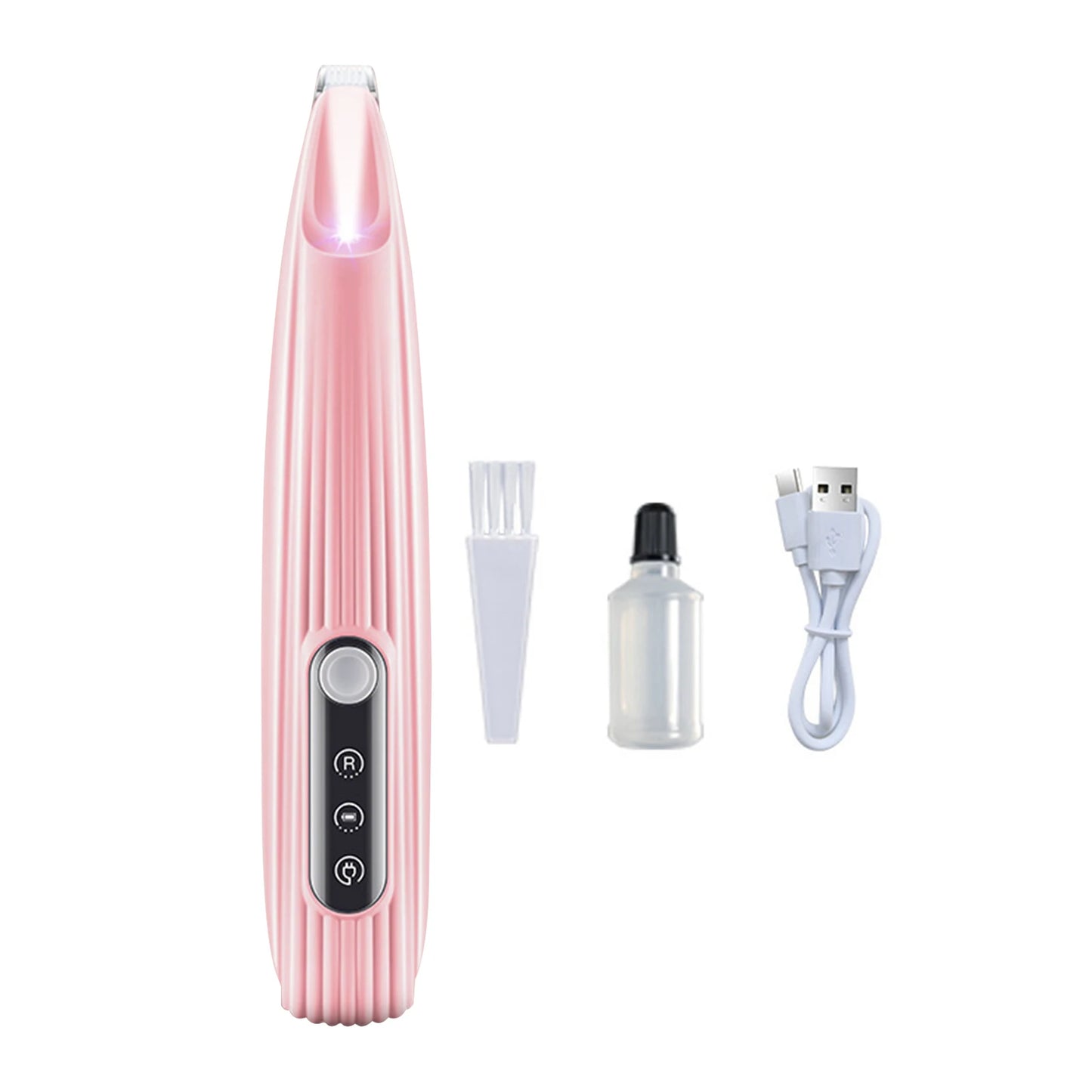 Portable Dog Paw Trimmer with Led Light Rechargeable