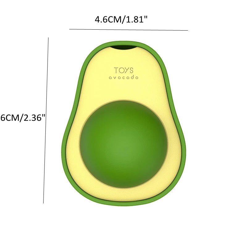 Avocado Cat Toy Interactive Ball 1PC